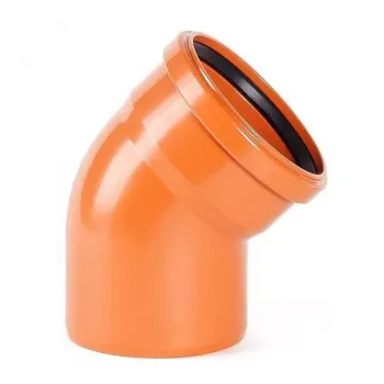 Отвод ПП наружный 110х45° Valfex