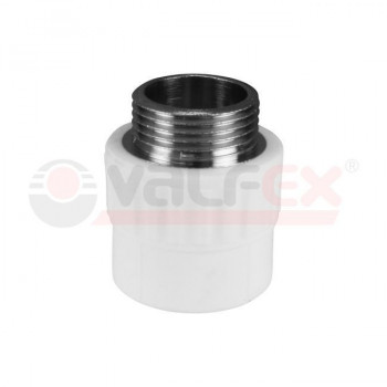 Муфта ППР комбинированная с наружной резьбой 32 x 1/2" Valfex