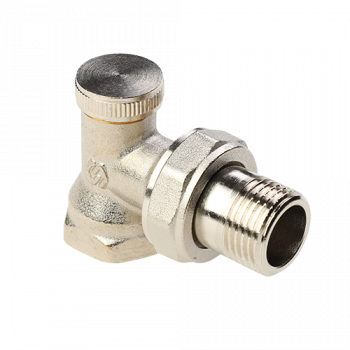 Клапан радиаторный настроечный угловой 1/2" ВН MVI